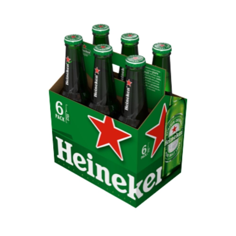 CERVEZA HEINEKEN EN BOTELLA 330 ML