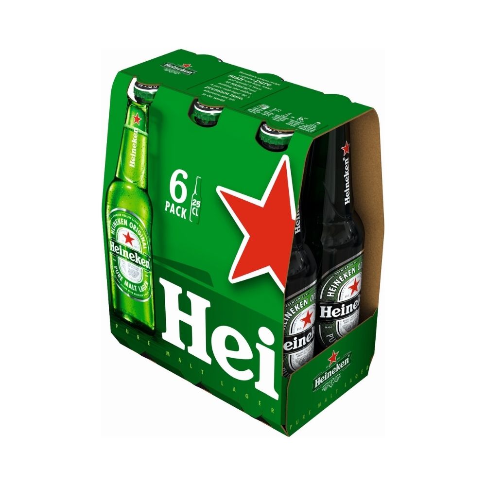 CERVEZA HEINEKEN BOTELLA 250 ML