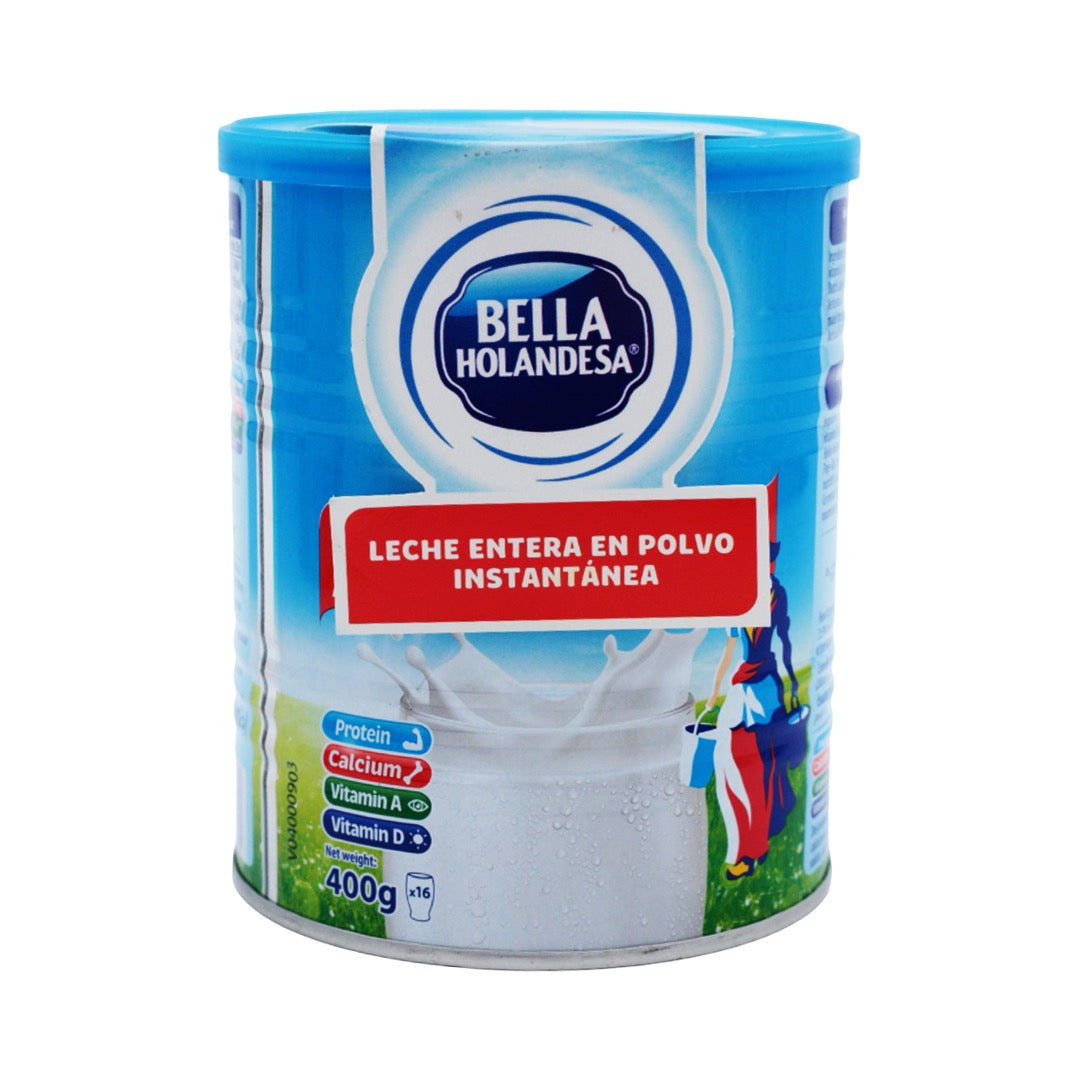 LECHE EN POLVO ENTERA LT 400gr - BELLA HOLANDESA