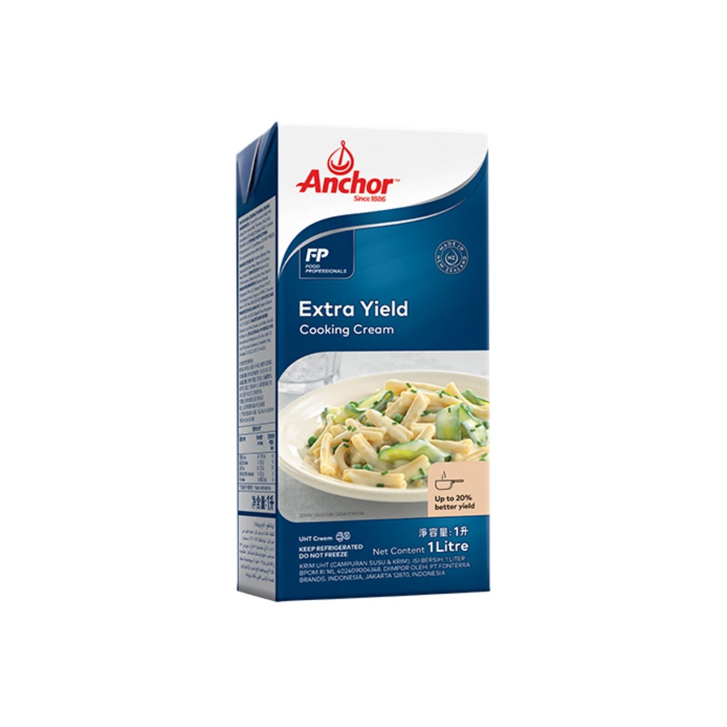 CREMA YIELD PARA COCINAR EXTRA RENDIMIENTO 1 LT ANCHOR