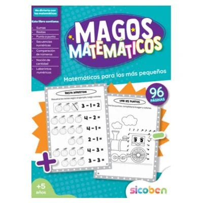 LIBRO ACTIV.MAGOS MATEMATICOS EDICIONES SICOBEN