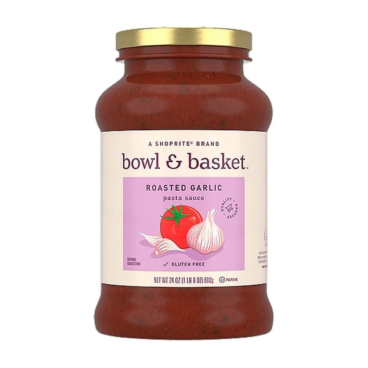 SALSA DE AJO TOST.S/GL. 24 OZ BOWL & BASKET
