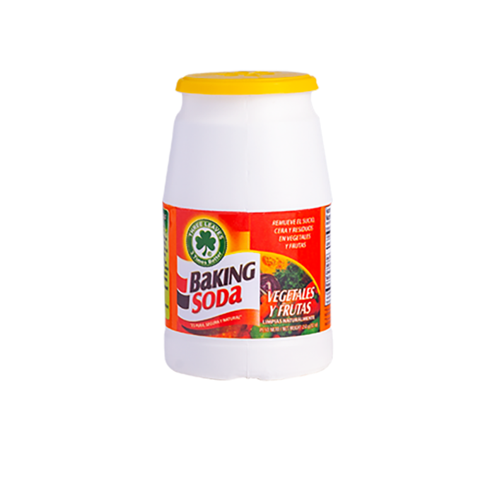 BAKING SODA VEGGIE 227 GR THREE LEAVES