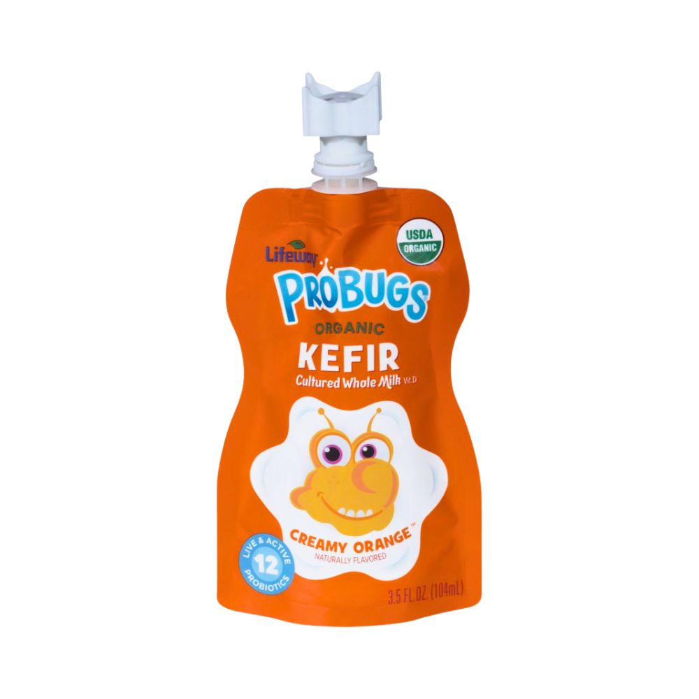 KÉFIR ORGANIC CREAMY ORANGE 3.5 OZ LIFEWAY