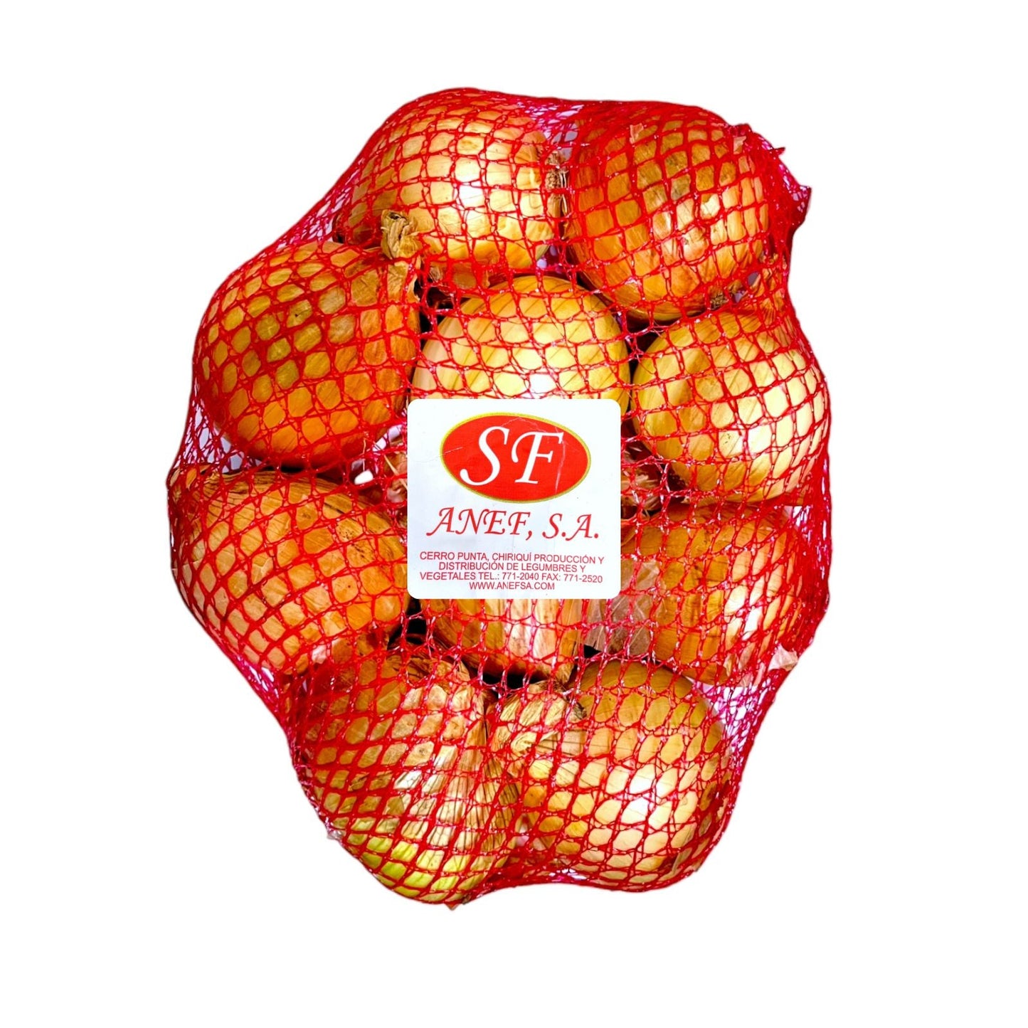 CEBOLLA EMPACADA EN MALLA PESO APROX. 1 KG SUPER BARU