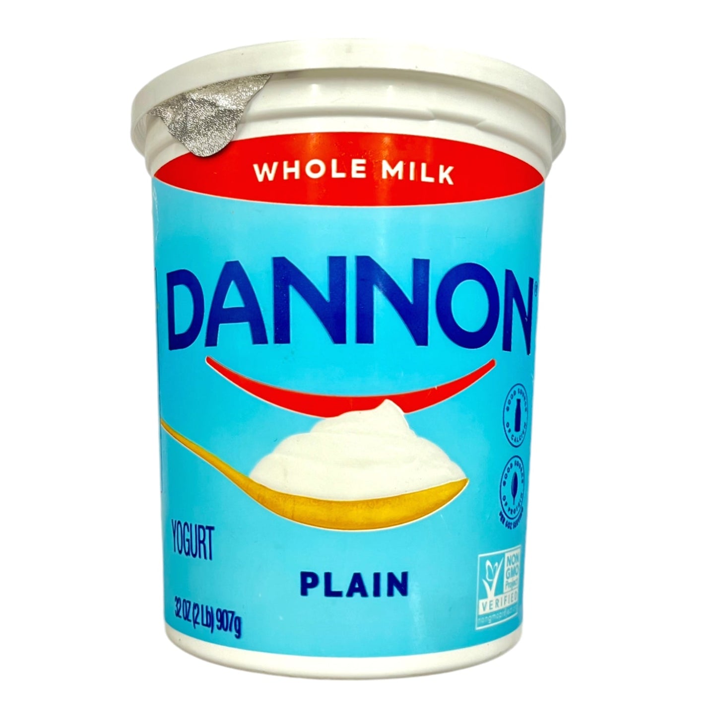 YOGURT NATURAL PLAIN 32OZ DANNON
