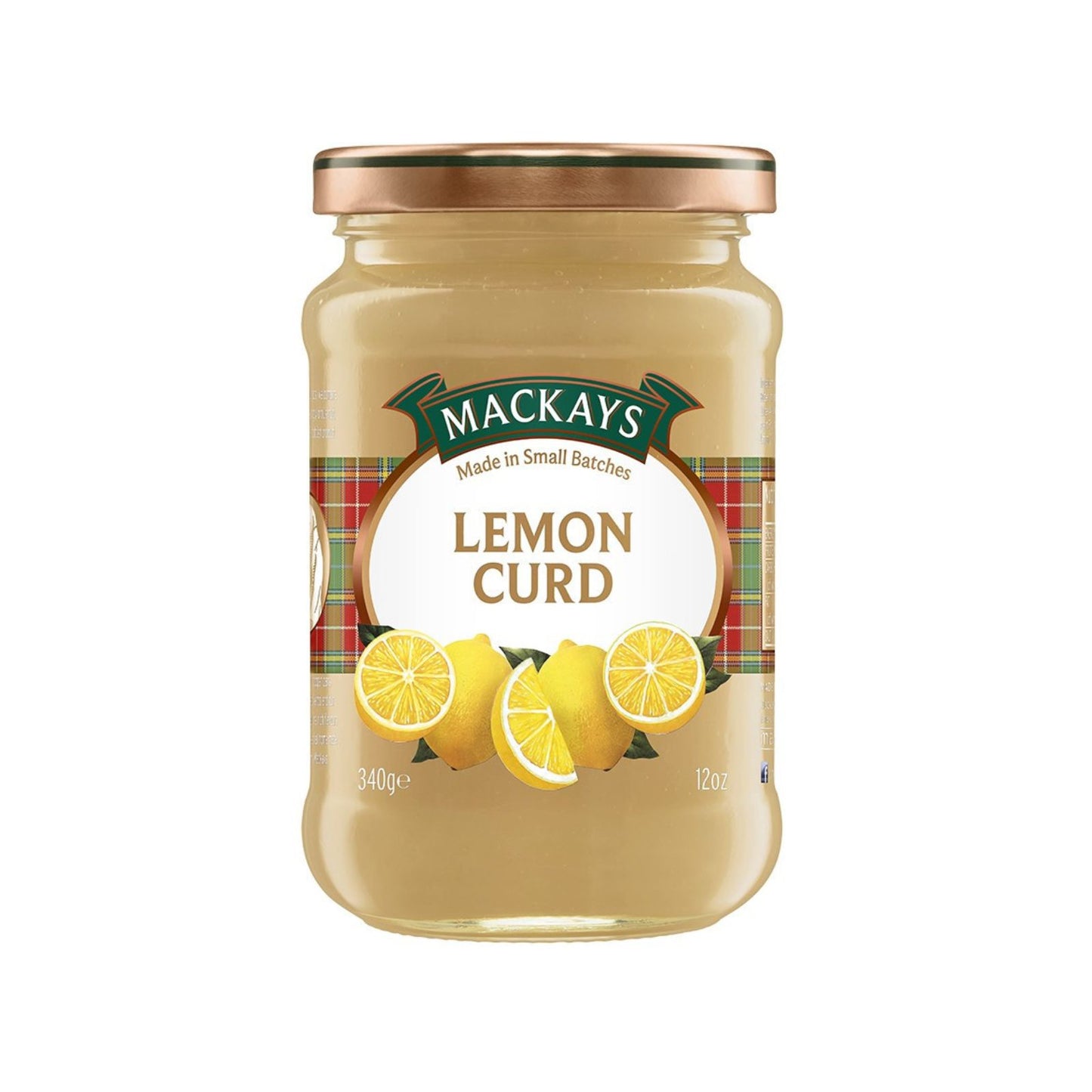 LEMON CURD 340 GR MACKAYS
