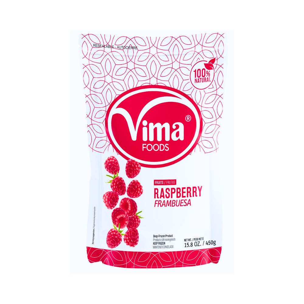 FRAMBUESA 450 GR VIMA FOODS