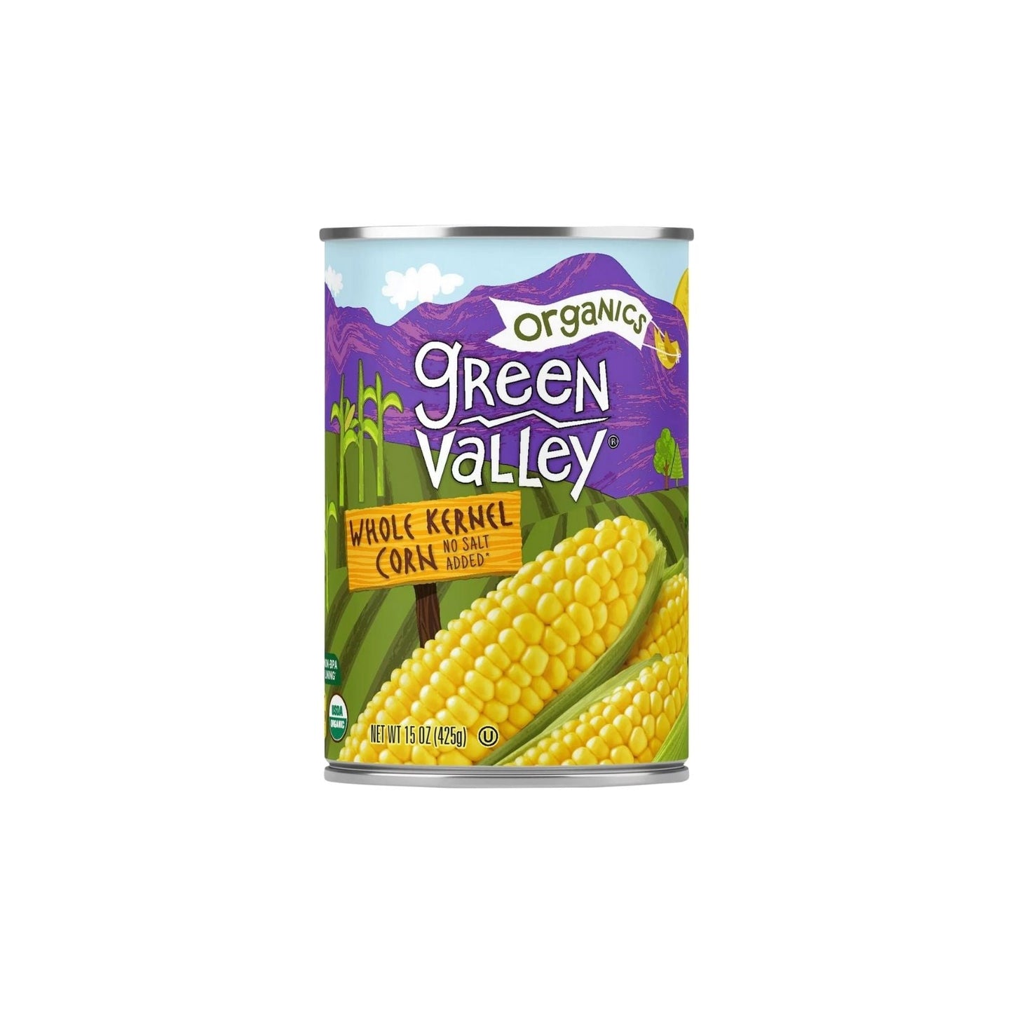 WHOLE KERNEL CORN 15 OZ GREEN VALLEY