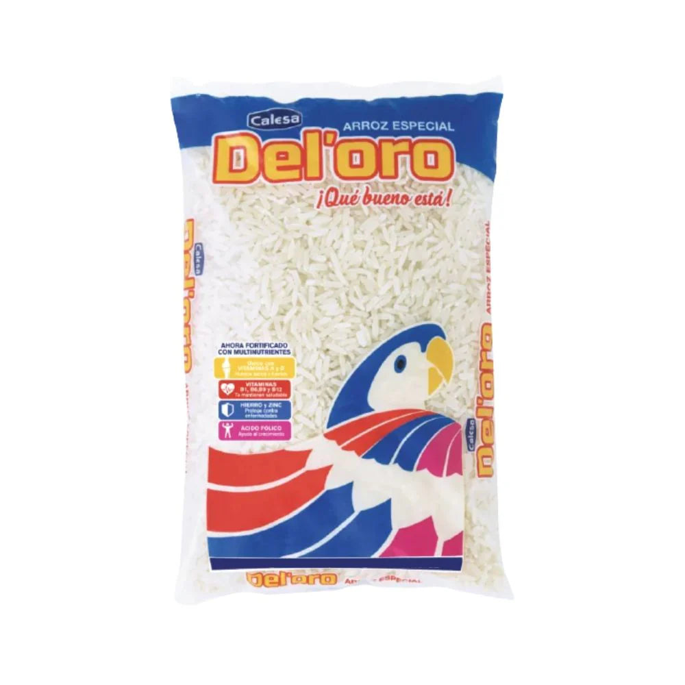 ARROZ ESPECIAL PILADO 2KG - DEL'ORO