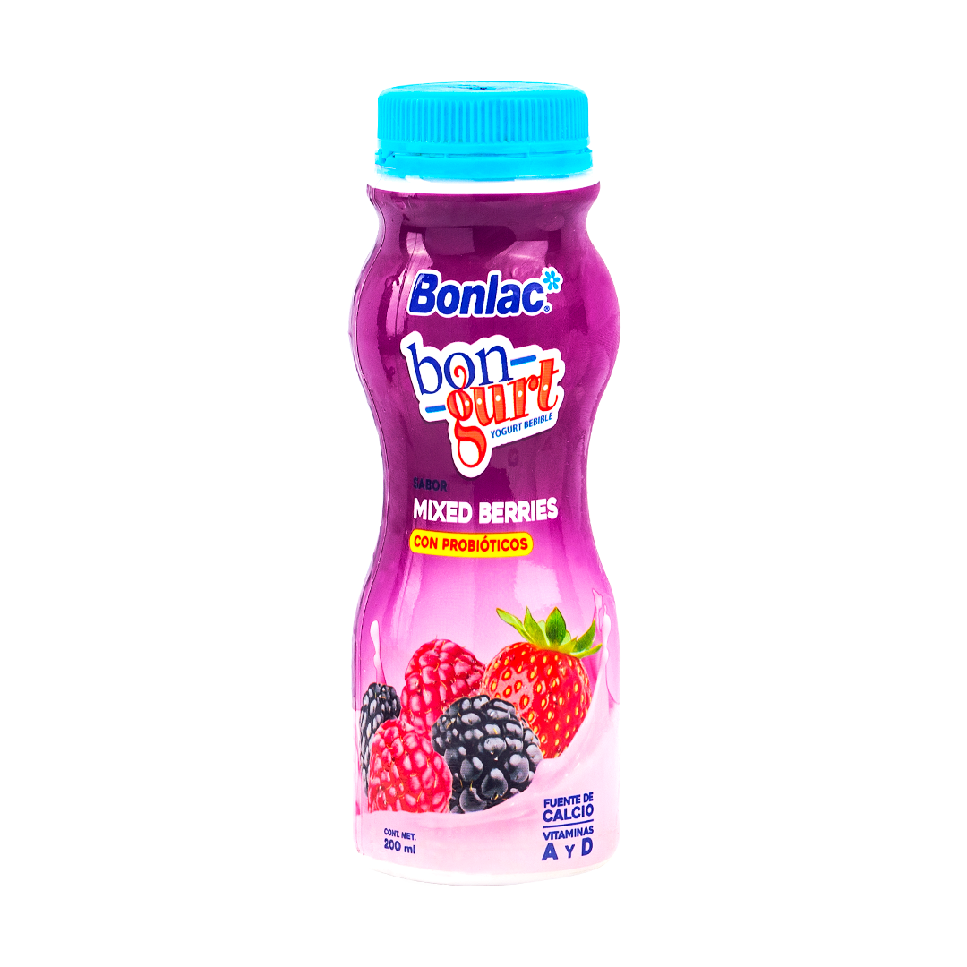 BONGURT MIXED BERRIES 200ML - BONLAC