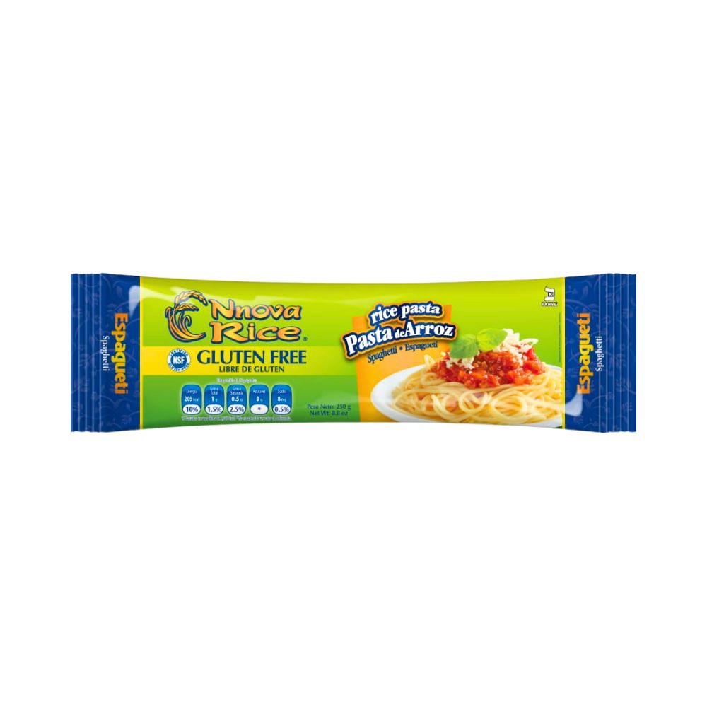 SPAGUETTI GLUTEN FREE 250GR NNOVA RICE