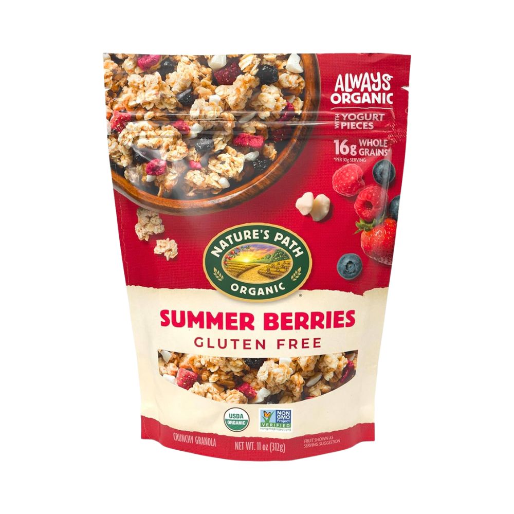 GRANOLA ORG.SUMMER BERRIES GF 11 OZ NATURE'S PATH