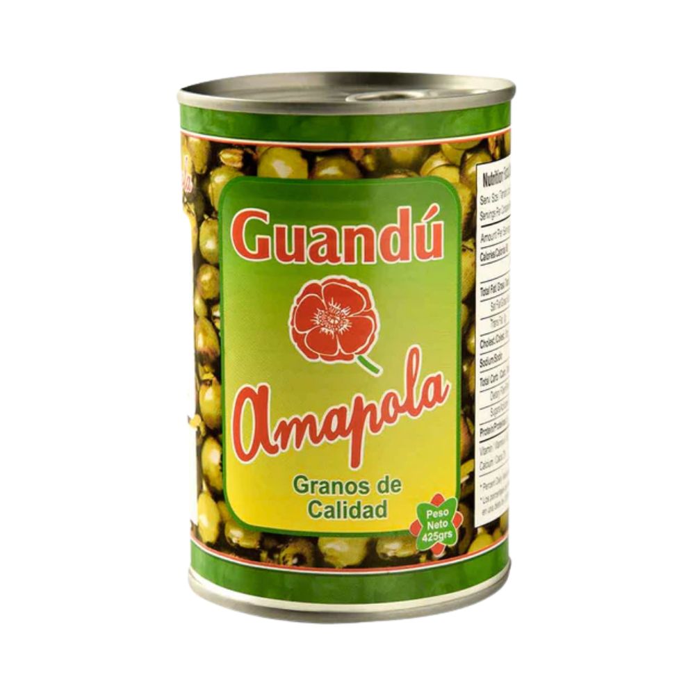 GUANDU EN LATA 425GR AMAPOLA