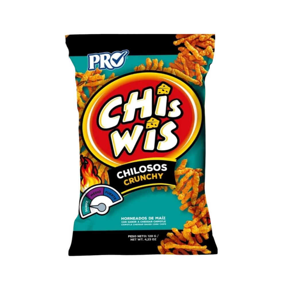 CHIS WIS CHILOSO CHEDDAR 120 GR PRO