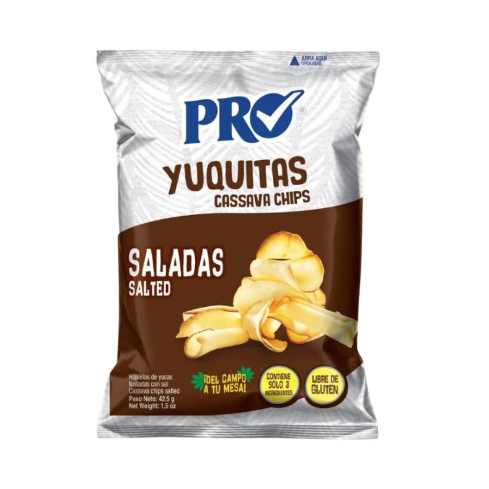 YUCAS SALADAS 110 GR PRO