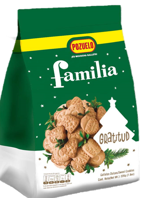 GALLETA FAMILIA NAVIDAD BS 220 GR POZUELO