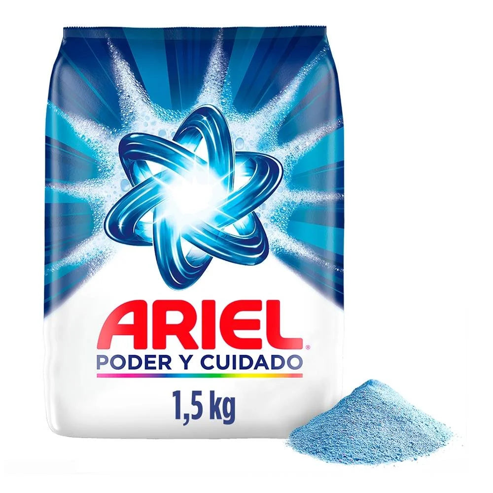 JABON EN POLVO REG. PODER Y CUIDADO 1500gr - ARIEL