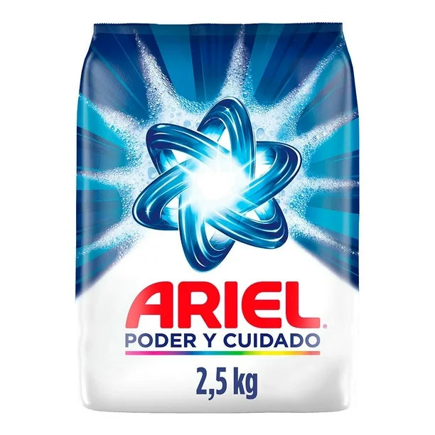 JABON EN POLVO REG. PODER Y CUIDADO 2500gr - ARIEL