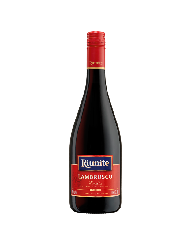 VINO TINTO LAMBRUSCO 750 ML RIUNITE