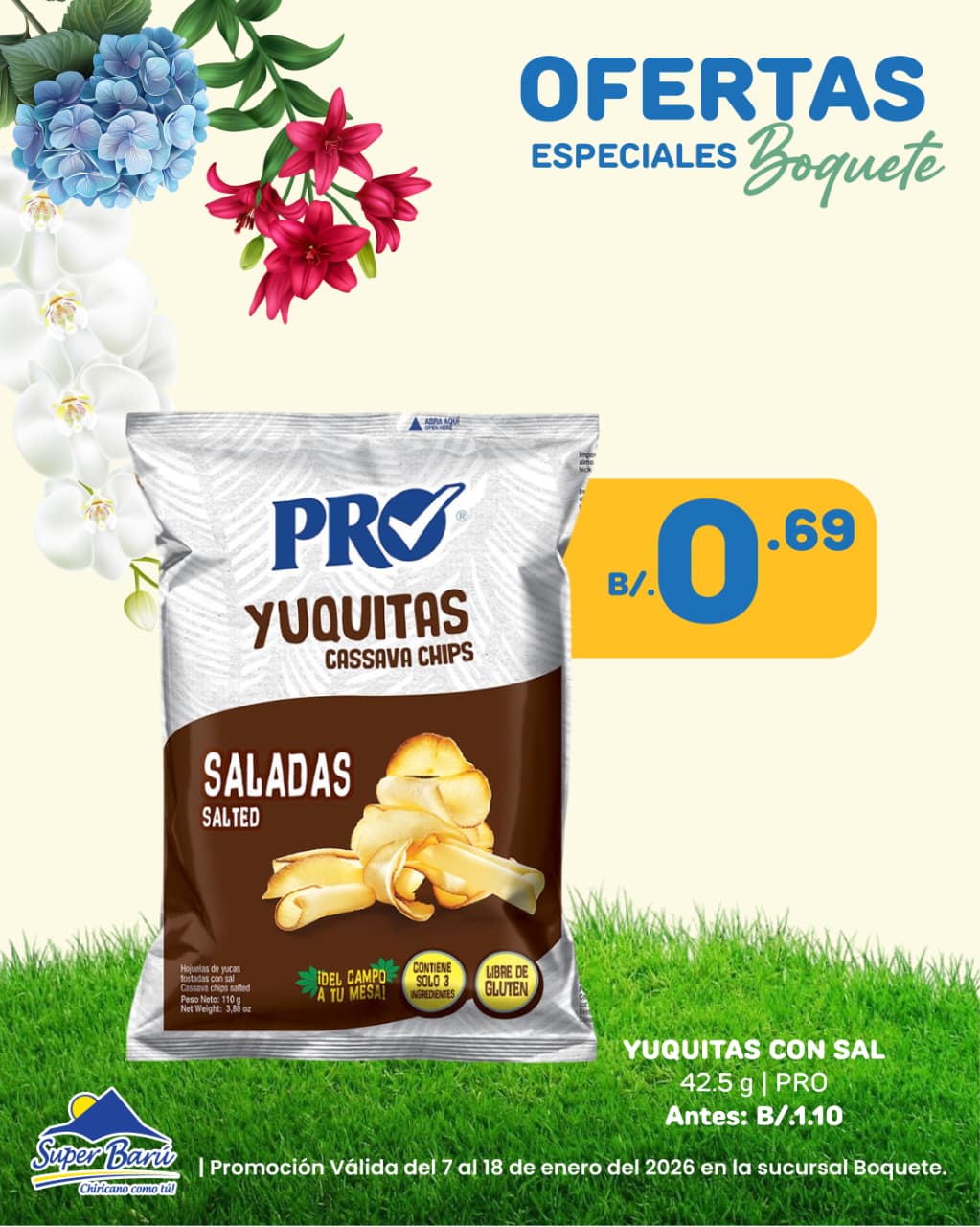 YUQUITAS SALADAS 42.5 GR PRO