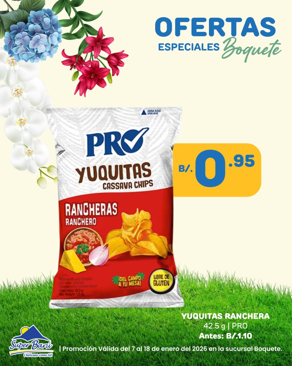 YUQUITAS RANCHERA 42.5 GR PRO