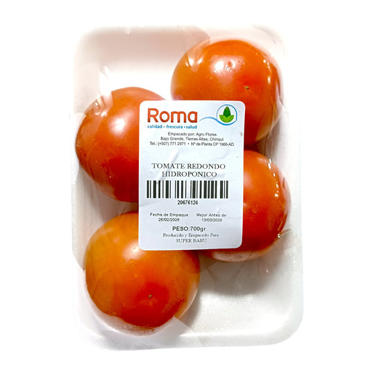 TOMATE REDONDO HIDROPONICO 700 GR
