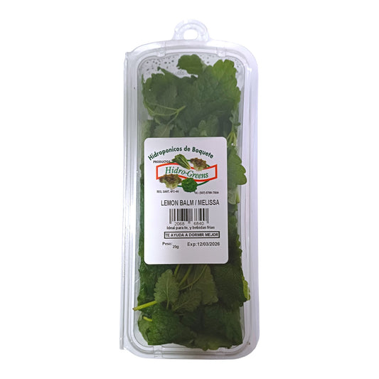 LEMON BALM / MELISSA 25 GR POR UN