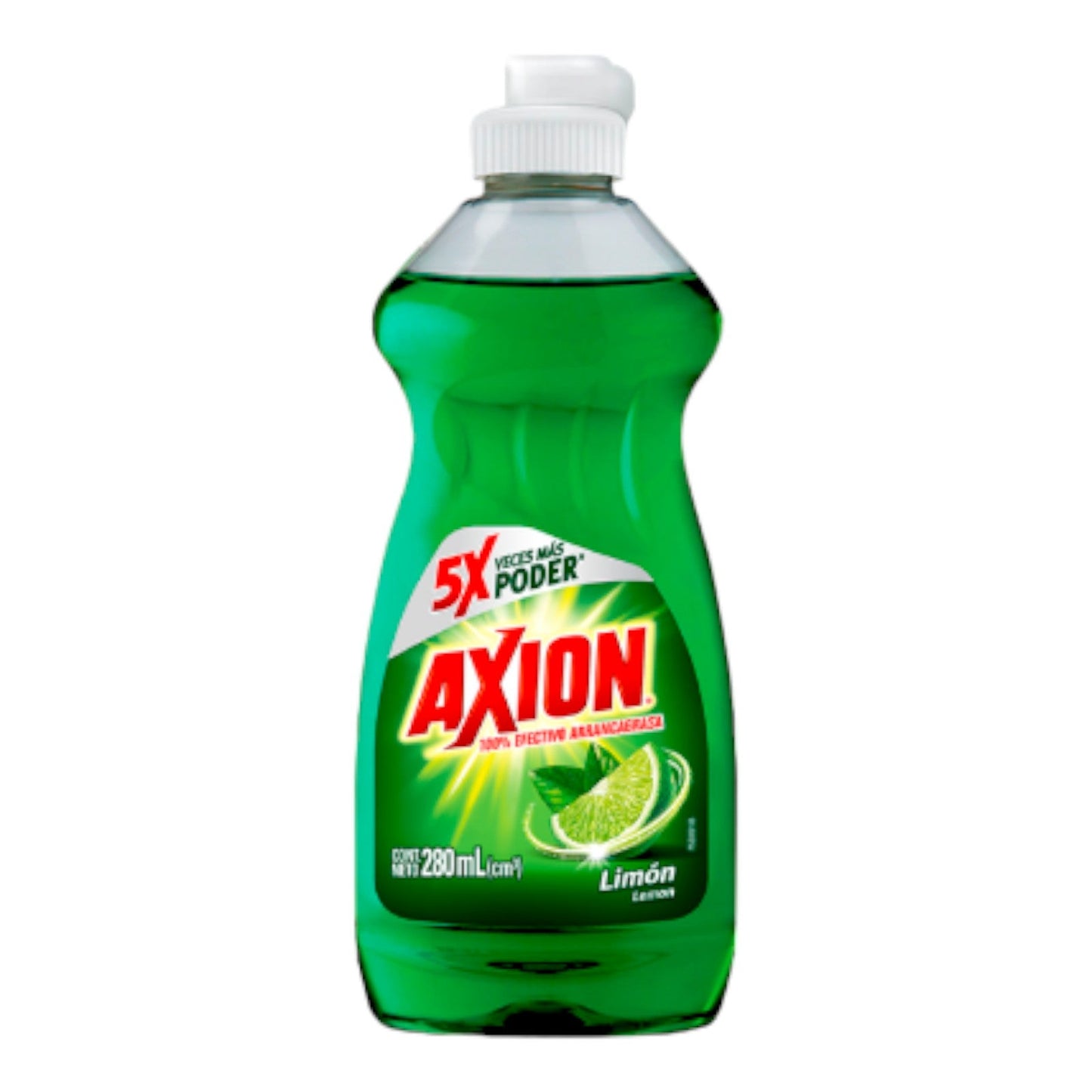 LAVAPLATOS LIQUIDO LIMON 280 ML AXION