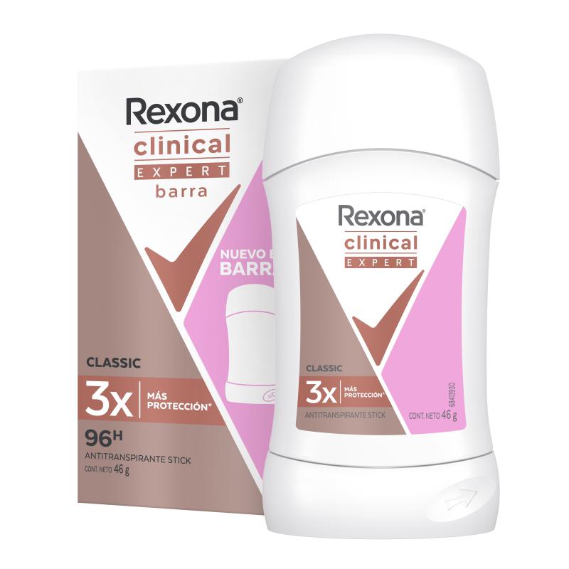 DESODORANTE CLINICAL EXPERT CLASSIC 46 GR REXONA