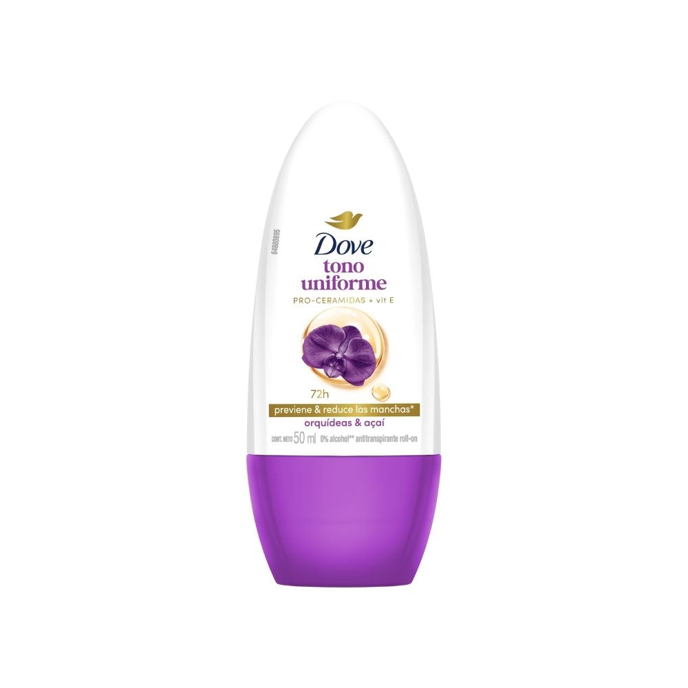 DOVE DEO ROLLON TONO UNIFORME ORQUIDEA 50 ML
