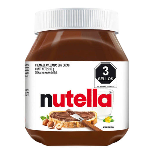 CREMA AVELLANA CON CACAO 200 GR NUTELLA