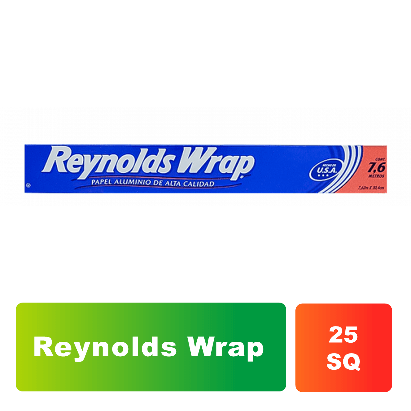 PAPEL ALUMINIO 25 FT. REYNOLDS