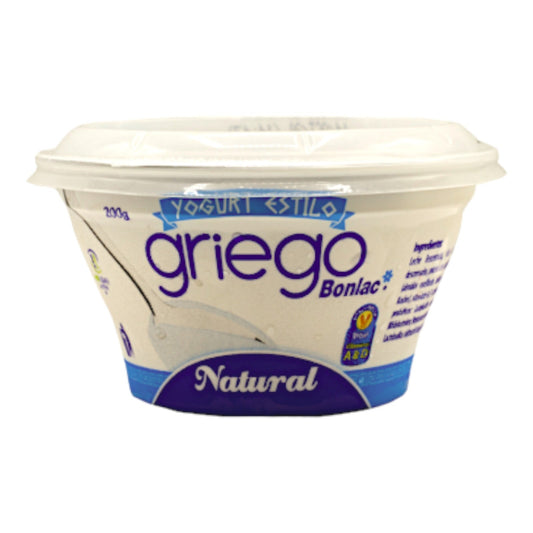 YOGURT GRIEGO NATURAL 200 GR BONLAC