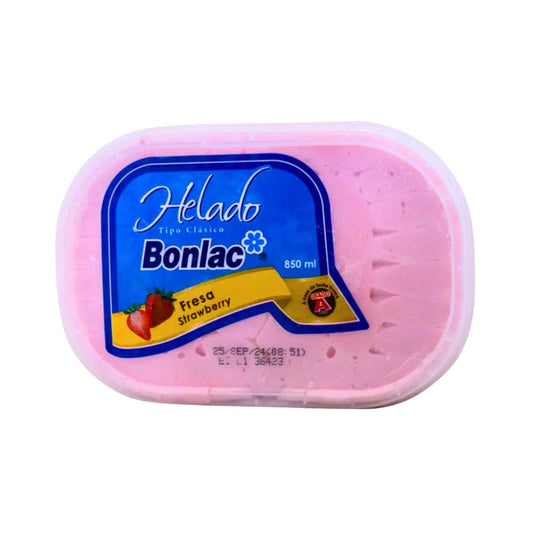 HELADO FRESA 850 ML BONLAC