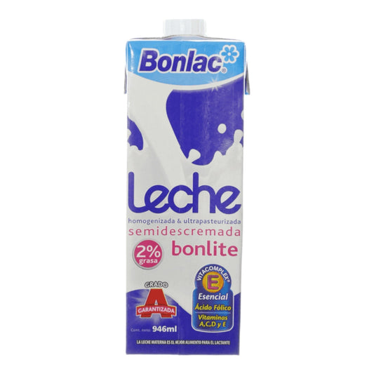 LECHE SEMIDESCREMADA 946ML BONLAC