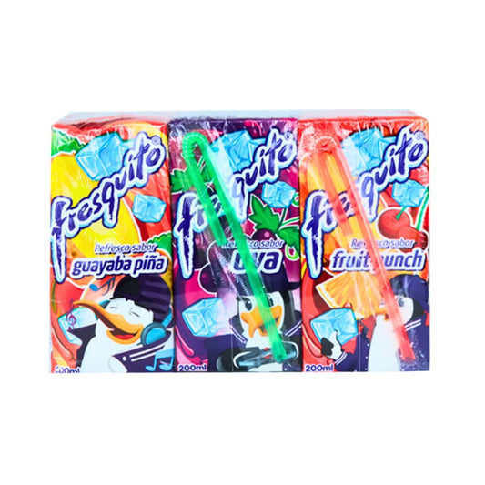 REFRESCO SABORES SURTIDOS 6PACK/200ml FRESQUITO