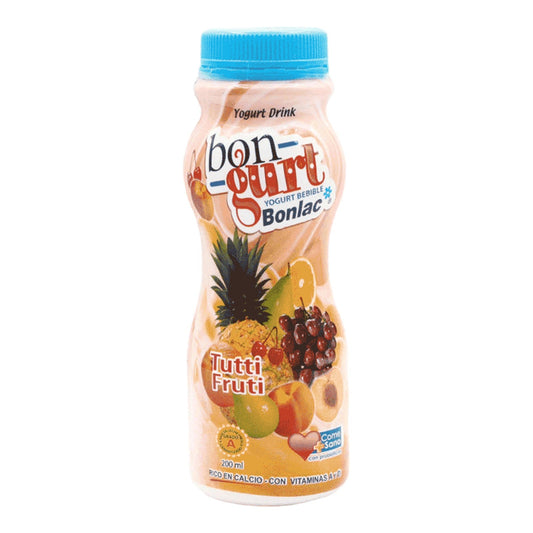 BONGURT TUTTI FRUTI 200 ML 8 OZ BONLAC