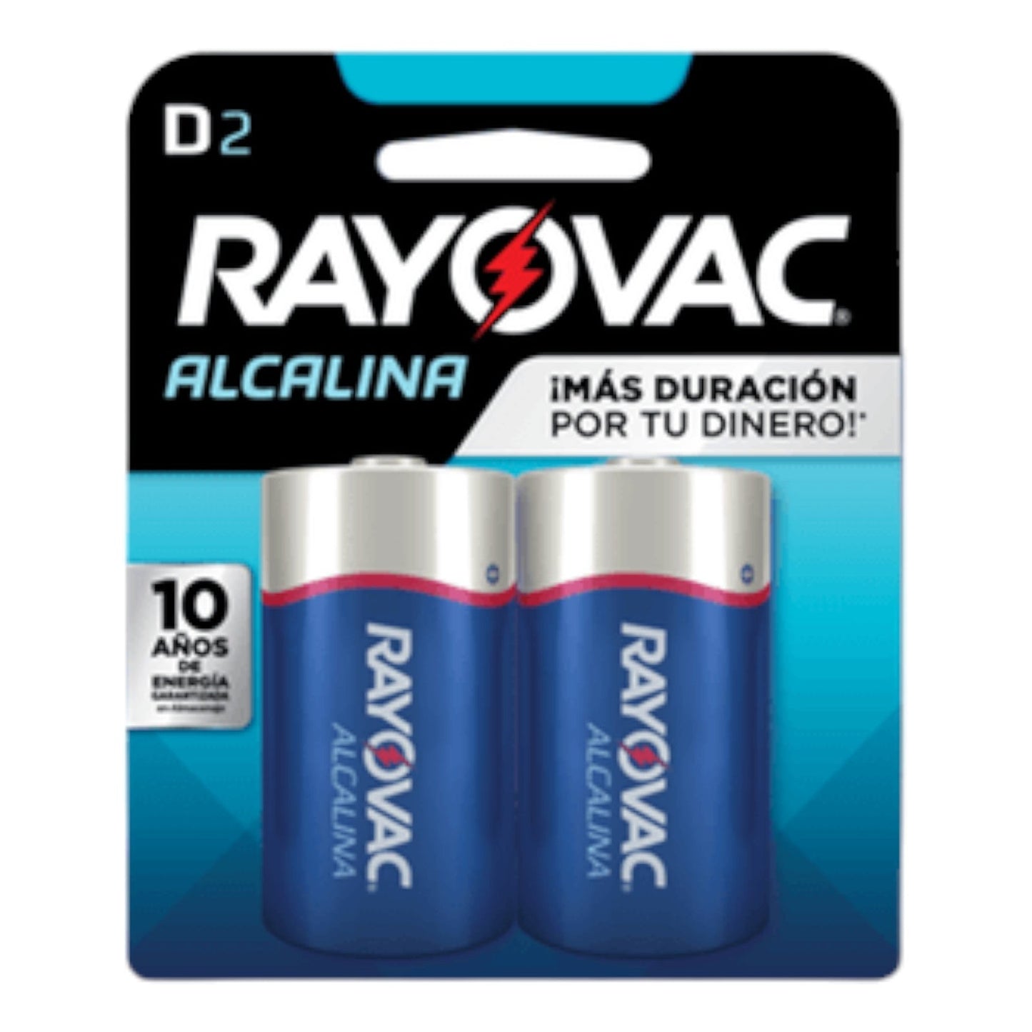 BATERIA ALCAL.813-2 BLISTER D2 RAY-O-VAC