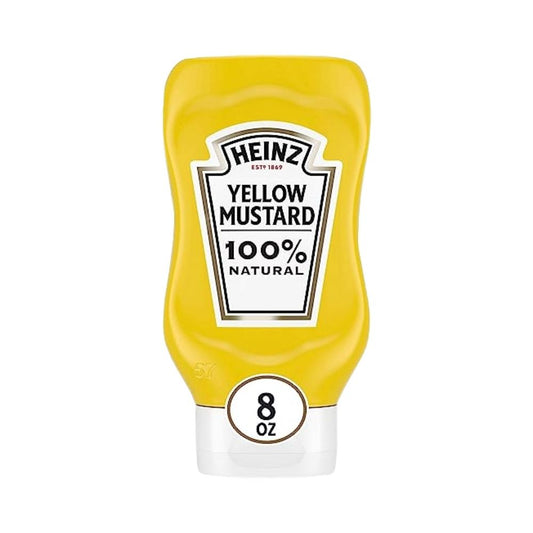MOSTAZA 100%NATURAL 8 OZ HEINZ