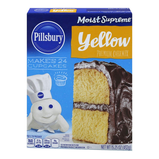 MEZCLA PARA DULCE YELLOW 15.25 OZ PILLSBURY