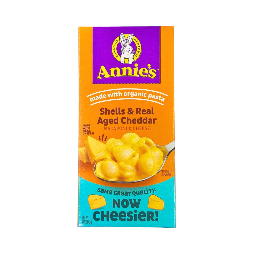 MAC CHEESE SHELLS & REAL 170GR ANNIE'S