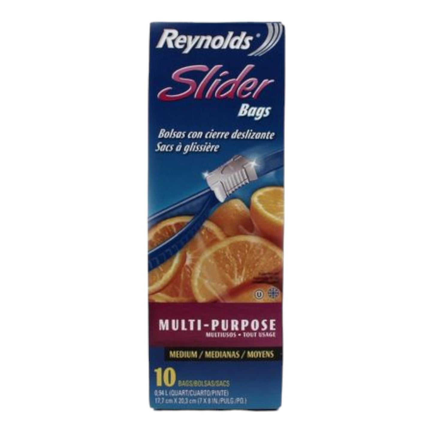 BOLSA CON CIERRE PARA ALIMENTO 10 UN REYNOLDS