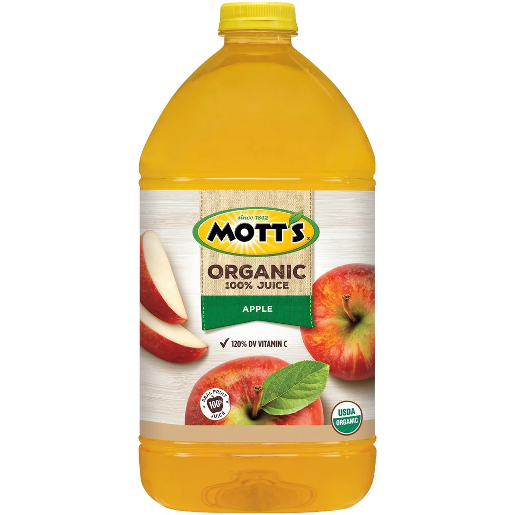 JUGO DE MANZANA ORGANICO 3.78L MOTT'S