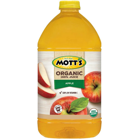 JUGO DE MANZANA ORGANICO 3.78L MOTT'S