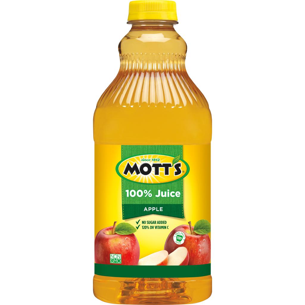 JUGO DE MANZANA 86 OZ 100% MOTT'S