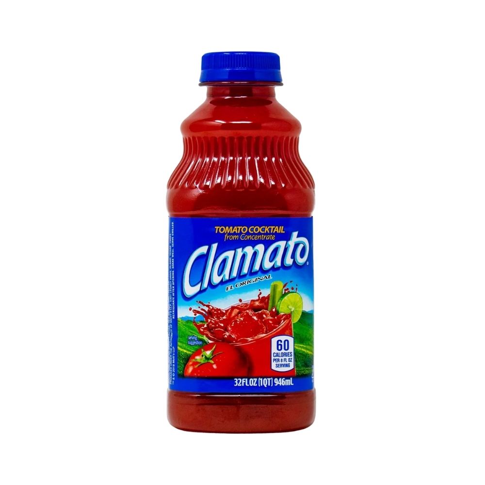 COCTEL DE TOMATE BOTELLA 32 OZ CLAMATO