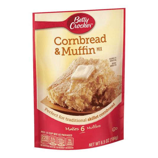 GOLDEN CORNBREAD MUFFIN 6.5 OZ BETTY CROCKER