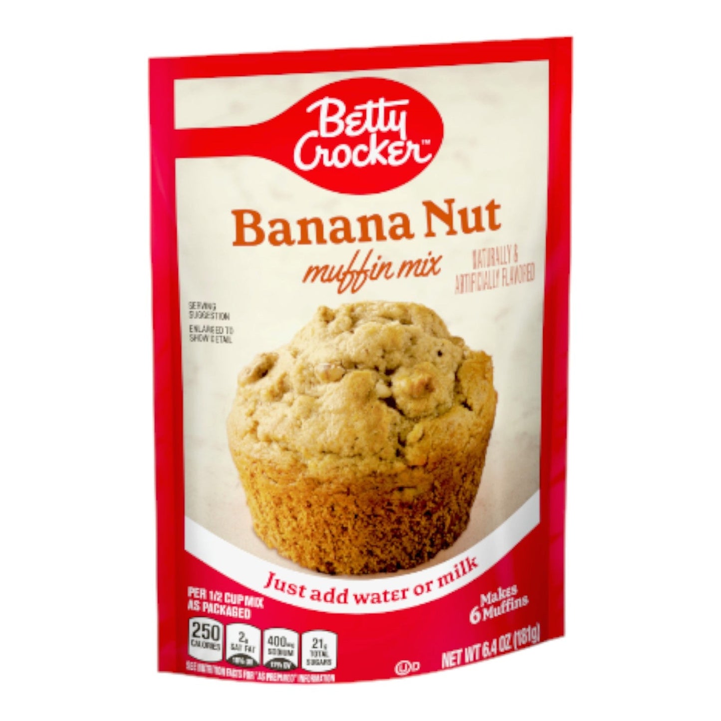 MEZCLA PARA DULCE MUFFIN BANANA NUT 6.4 OZ BETTY CROCKER