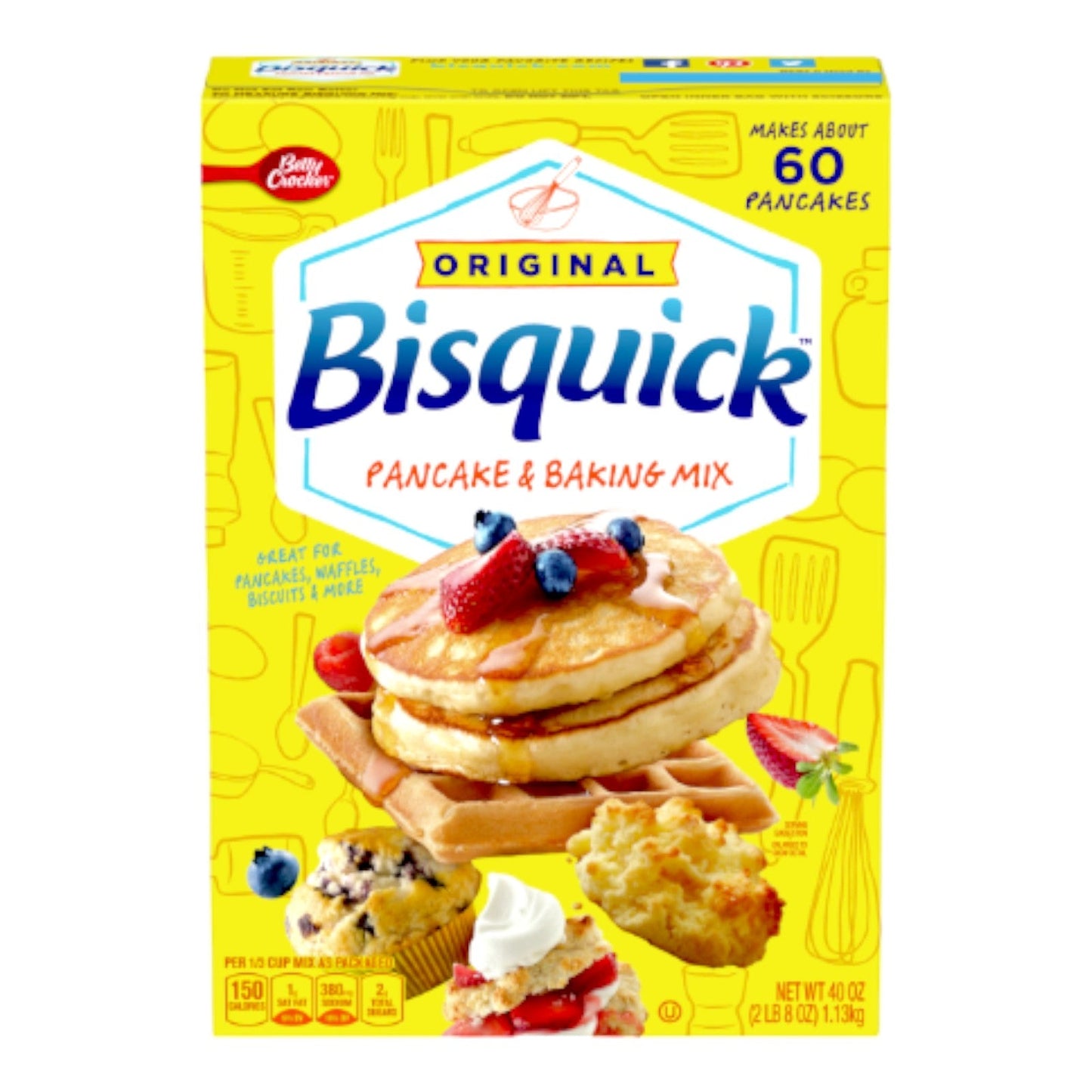 MEZCLA PARA DULCE BISQUICK 40 OZ BETTY CROCKER